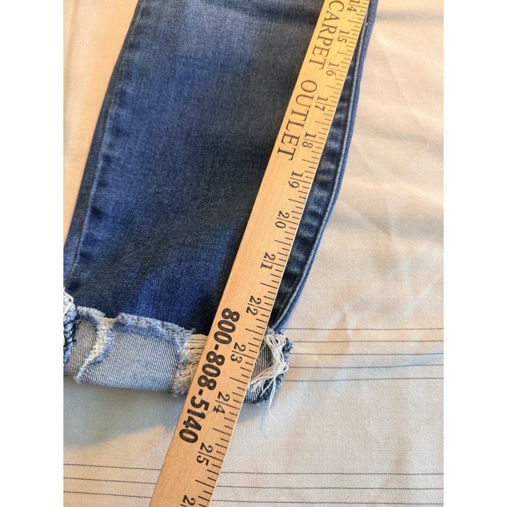 Judy Blue Women Skinny Fit Distressed Jeans Medium Wash High Rise Size 13/31 - Picture 8 of 8
